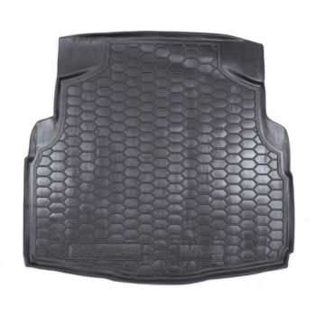 Коврик в багажник для Mercedes C-class W205 '14-, седан без уха, полиуретановый (AVTO-Gumm)