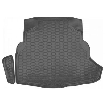 Коврик в багажник для Mercedes C-class W205 '14-, седан с ухом, полиуретановый (AVTO-Gumm)