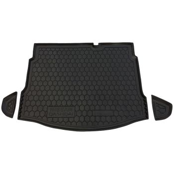 Коврик в багажник для Nissan Qashqai '06-14 с докаткой, полиуретановый (AVTO-Gumm)