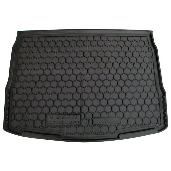 Коврик в багажник для Nissan Qashqai '14-, полиуретановый (AVTO-Gumm)