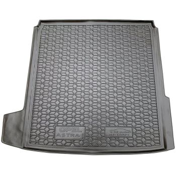 Коврик в багажник для Opel Astra J '09-15 седан, полиуретановый (AVTO-Gumm)