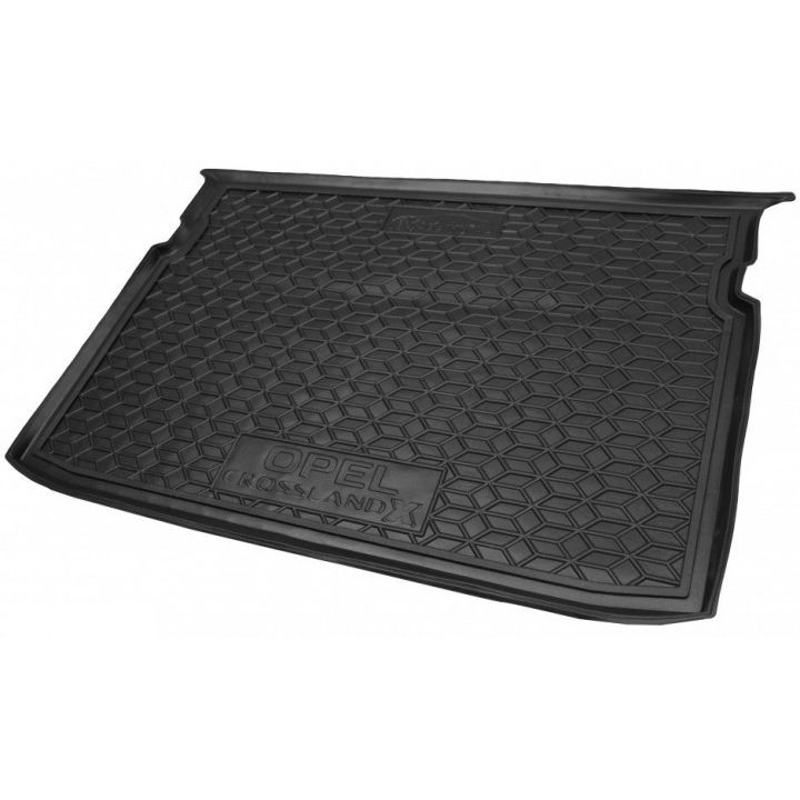 Коврик в багажник для Opel Crossland X '17- верхняя полка, полиуретановый (AVTO-Gumm)