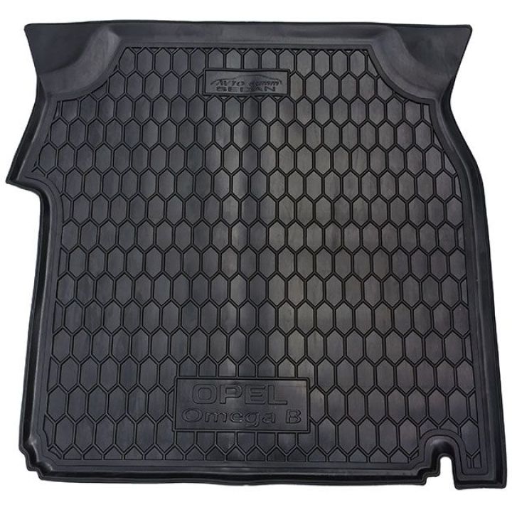 Коврик в багажник для Opel Omega B '94-03 седан, полиуретановый (AVTO-Gumm)