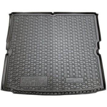 Коврик в багажник для Opel Zafira B '05-13 (7 мест), полиуретановый (AVTO-Gumm)
