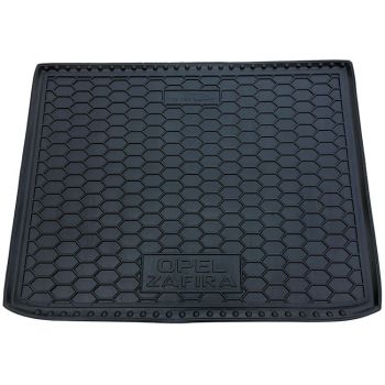 Коврик в багажник для Opel Zafira D '17- (7 мест), полиуретановый (AVTO-Gumm)