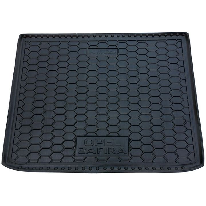 Коврик в багажник для Opel Zafira D '17- (7 мест), полиуретановый (AVTO-Gumm)