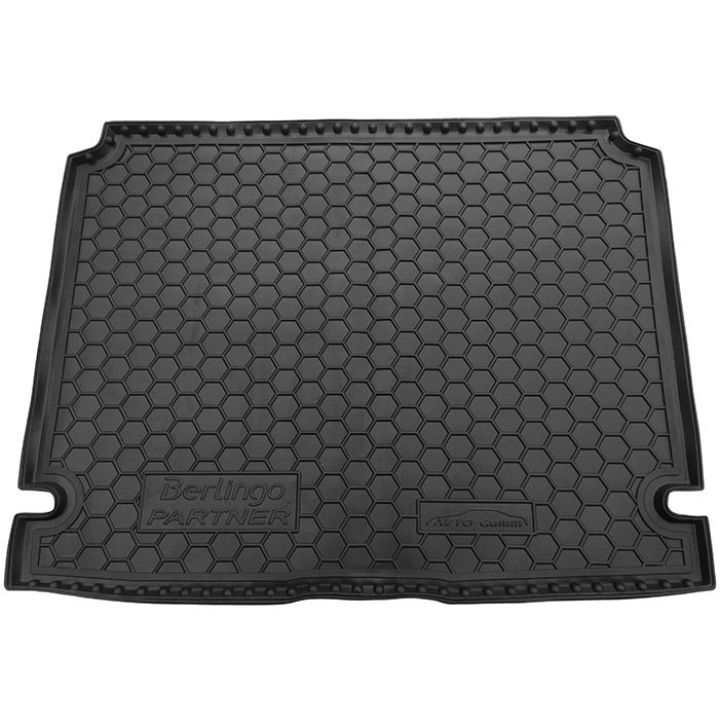 Коврик в багажник для Peugeot Partner '08-, полиуретановый (AVTO-Gumm)