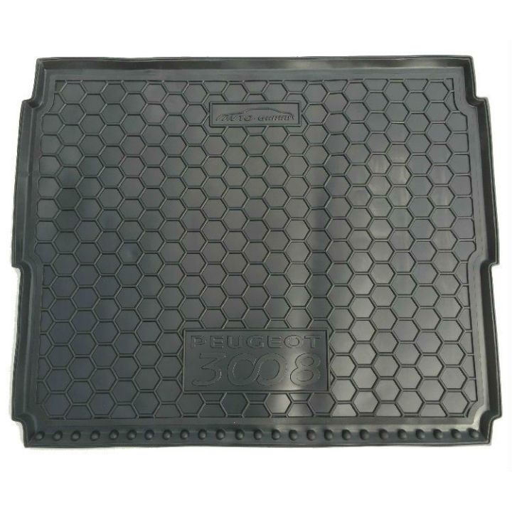 Коврик в багажник для Peugeot 3008 '09-16, полиуретановый (AVTO-Gumm)
