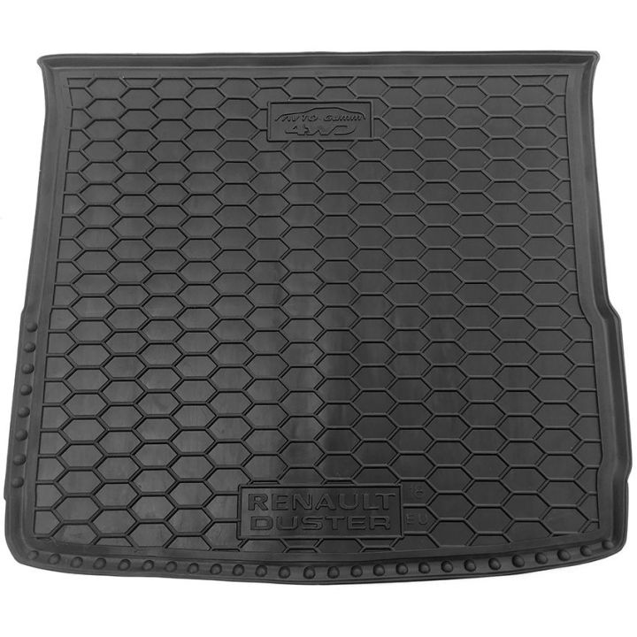 Коврик в багажник для Renault Duster '18- 4WD, полиуретановый (AVTO-Gumm)
