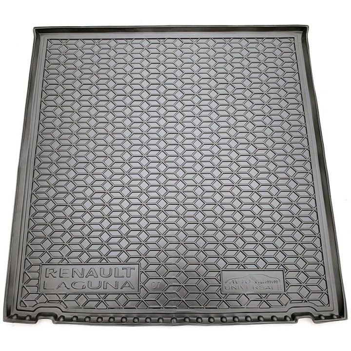 Коврик в багажник для Renault Laguna III '07- универсал, полиуретановый (AVTO-Gumm)