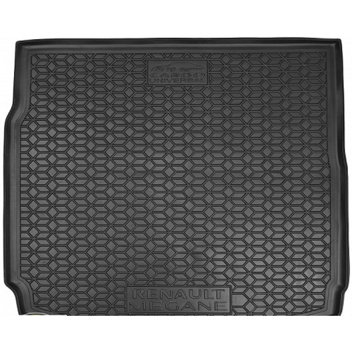 Коврик в багажник для Renault Megane 4 '16- универсал, полиуретановый (AVTO-Gumm)