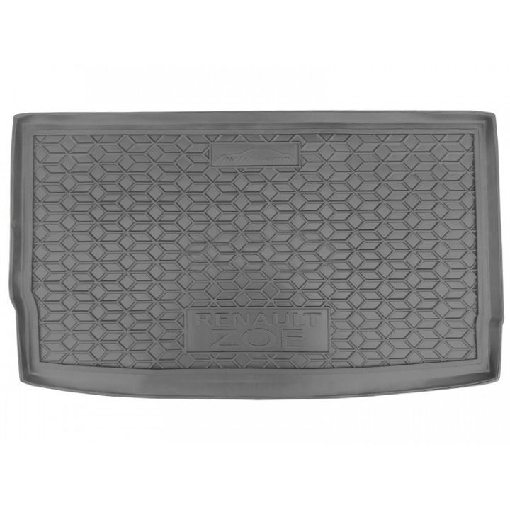 Коврик в багажник для Renault Zoe '13-, полиуретановый (AVTO-Gumm)