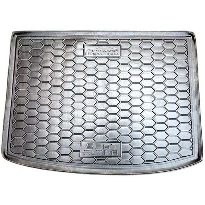 Коврик в багажник для Seat Altea '04-15 верхняя полка, полиуретановый (AVTO-Gumm)