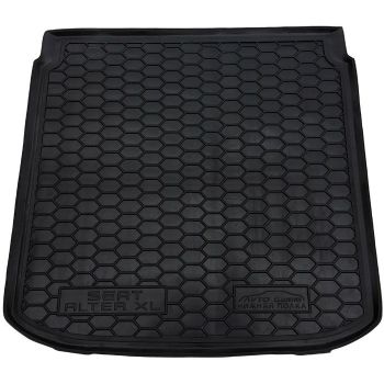 Коврик в багажник для Seat Altea XL 2007-2015 нижняя полка, полиуретановый (AVTO-Gumm)
