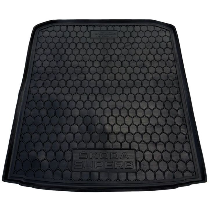 Коврик в багажник для Skoda Superb '15- лифтбэк, полиуретановый (AVTO-Gumm)