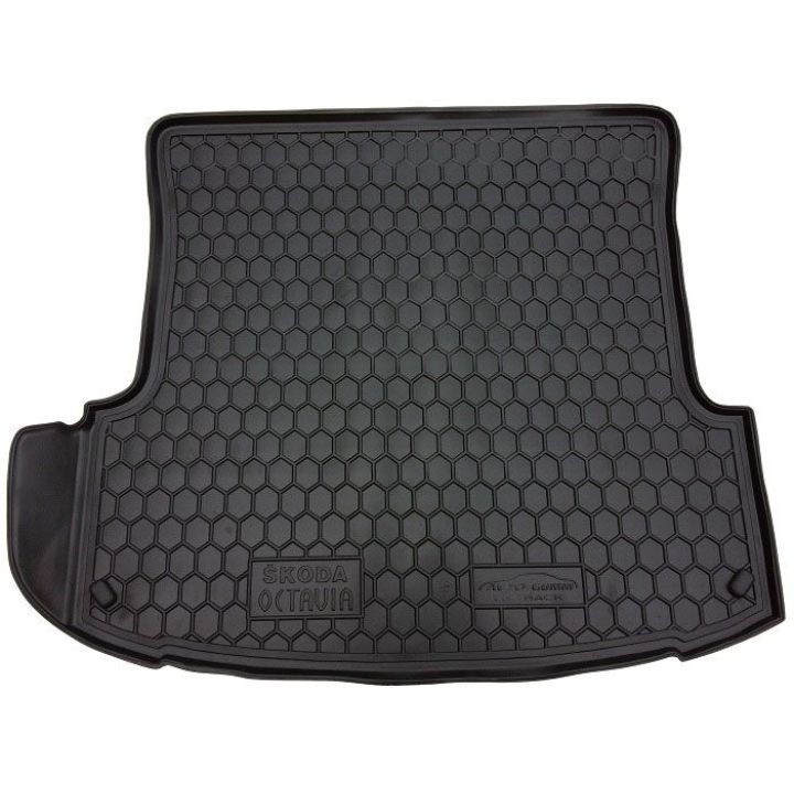 Коврик в багажник для Skoda Octavia A4 '97-09 универсал, полиуретановый (AVTO-Gumm)