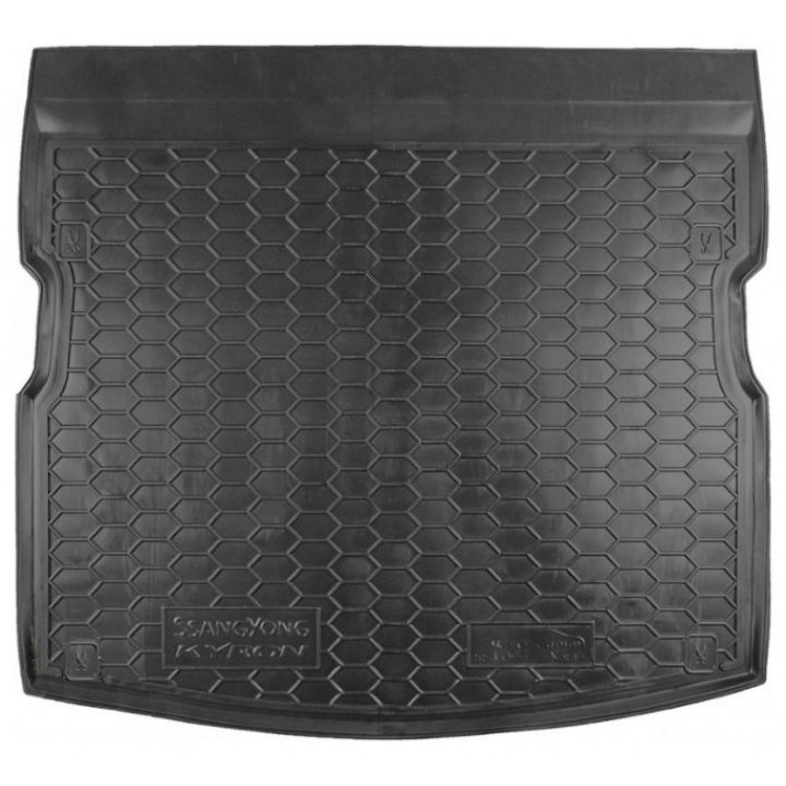 Коврик в багажник для Ssangyong Kyron '05-07 без органайзера, полиуретановый (AVTO-Gumm)
