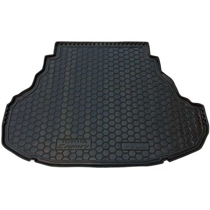 Коврик в багажник для Toyota Camry V50/55 2011-2017 (3.5L), полиуретановый (AVTO-Gumm)