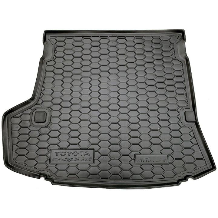 Коврик в багажник для Toyota Corolla 2007- седан, полиуретановый (AVTO-Gumm)