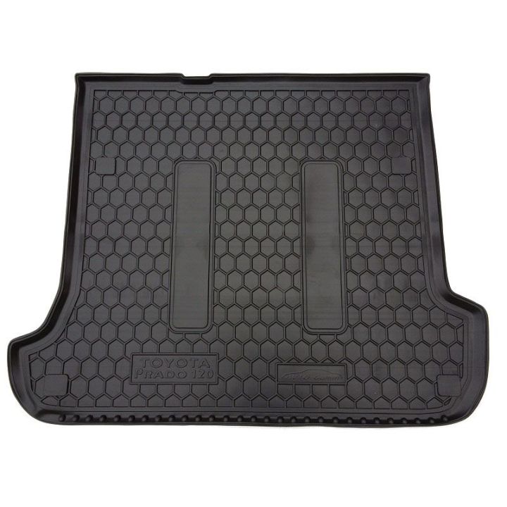 Коврик в багажник для Toyota LC Prado 120 '03-09 7 мест, полиуретановый (AVTO-Gumm)