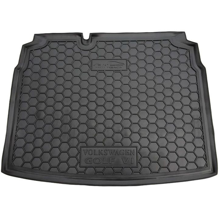Коврик в багажник для Volkswagen Golf 6 '09-12 хетчбэк, полиуретановый (AVTO-Gumm)