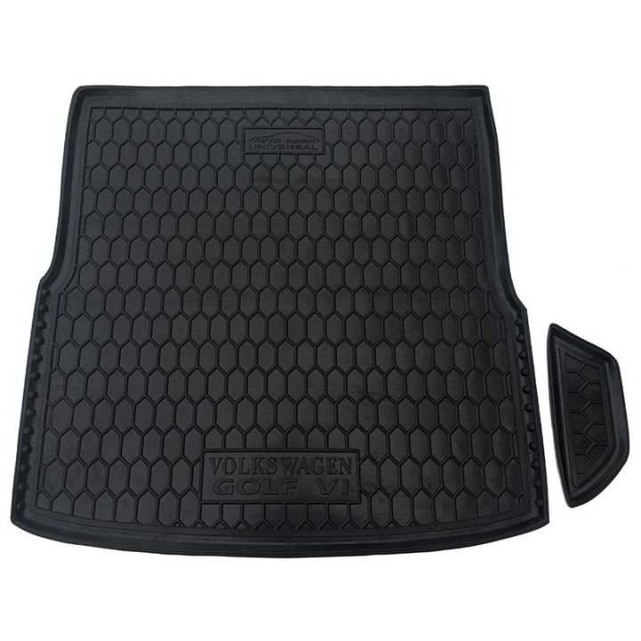 Коврик в багажник для Volkswagen Golf 6 '09-12 универсал, полиуретановый (AVTO-Gumm)