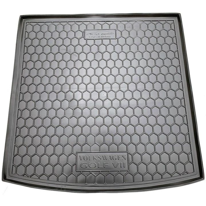 Коврик в багажник для Volkswagen Golf 7 '12- универсал, полиуретановый (AVTO-Gumm)