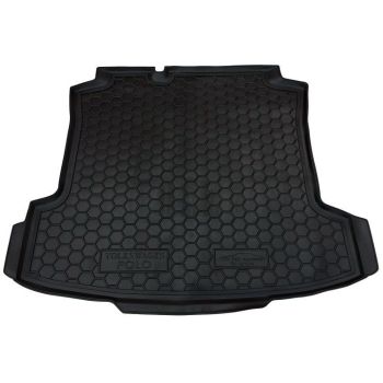 Коврик в багажник для Volkswagen Polo '10- седан, полиуретановый (AVTO-Gumm)