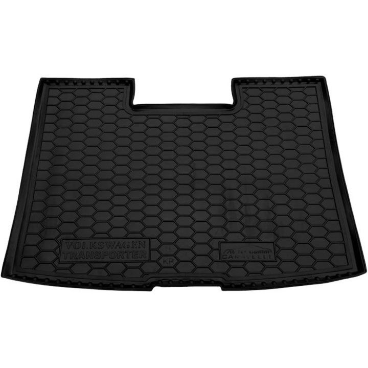 Коврик в багажник для Volkswagen Transporter T5 '10-15 Caravelle, корот. с печкой, полиуретановый (AVTO-Gumm)