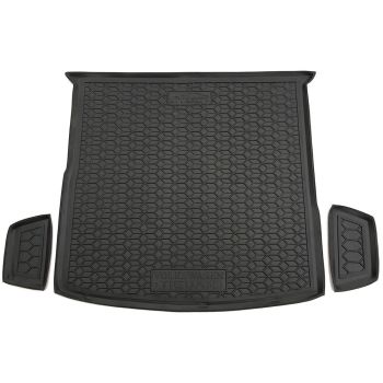 Коврик в багажник для Volkswagen Tiguan Allspace '16- 5 мест, полиуретановый (AVTO-Gumm)