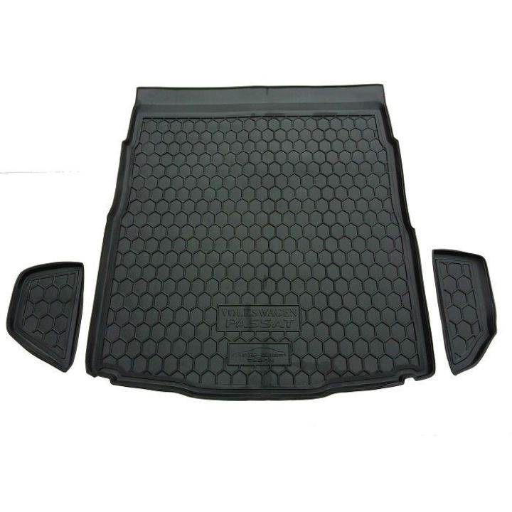 Коврик в багажник для Volkswagen Passat B8 '15- седан, полиуретановый (AVTO-Gumm)