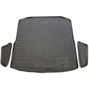 Коврик в багажник для Volkswagen e-Bora '19-, полиуретановый (AVTO-Gumm)