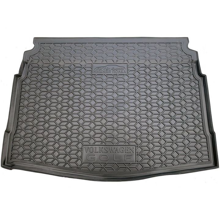 Коврик в багажник для Volkswagen Golf 8 '20- нижний, полиуретановый (AVTO-Gumm)