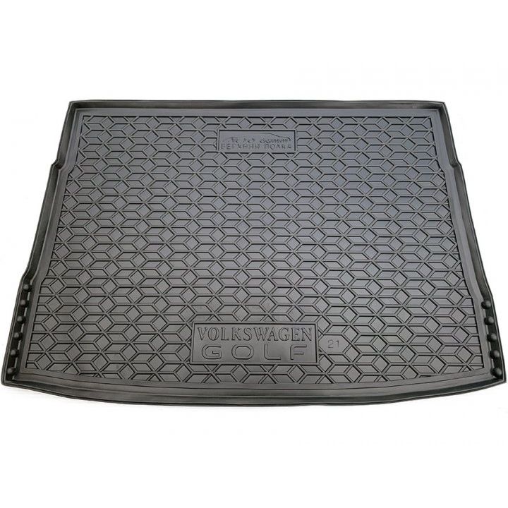 Коврик в багажник для Volkswagen Golf 8 '20- верхний, полиуретановый (AVTO-Gumm)