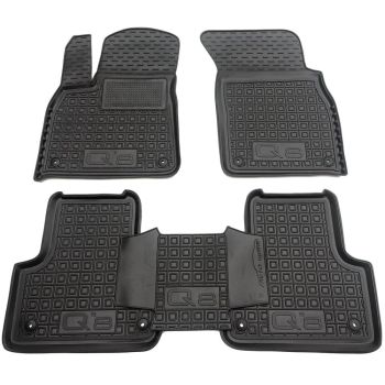 Коврики в салон для Audi Q8 (2018>) резиновые (AVTO-Gumm)