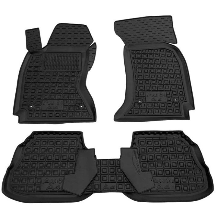 Коврики в салон для Audi A4 (B5) (1994>) резиновые (AVTO-Gumm)