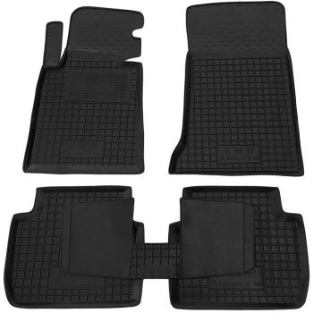 Коврики в салон для BMW E46 3-серия (2001>) резиновые (AVTO-Gumm)