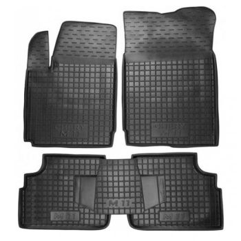 Коврики в салон для Chery M11 '08-13 резиновые (AVTO-Gumm)
