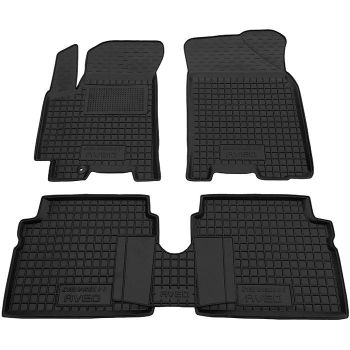 Коврики в салон для Chevrolet Aveo (2006>) резиновые (AVTO-Gumm)