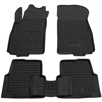 Коврики в салон для Chevrolet Aveo (2012>) резиновые (AVTO-Gumm)