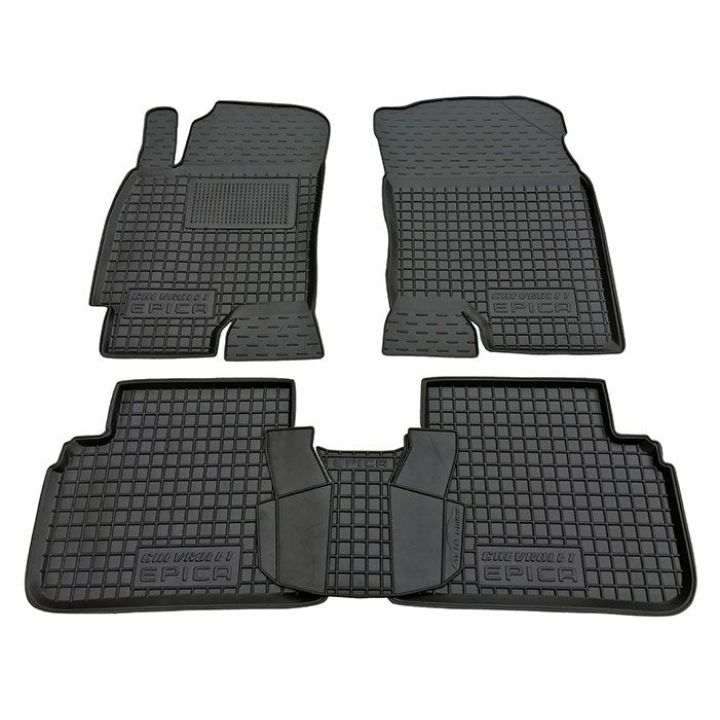 Коврики в салон для Chevrolet Evanda '03-06 резиновые (AVTO-Gumm)