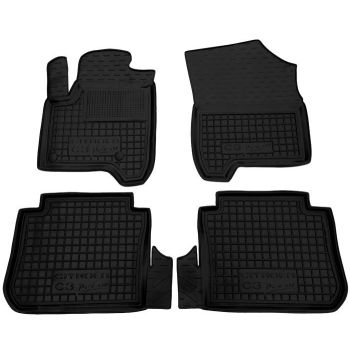 Коврики в салон для Citroen C-3 Picasso (2010>) резиновые (AVTO-Gumm)
