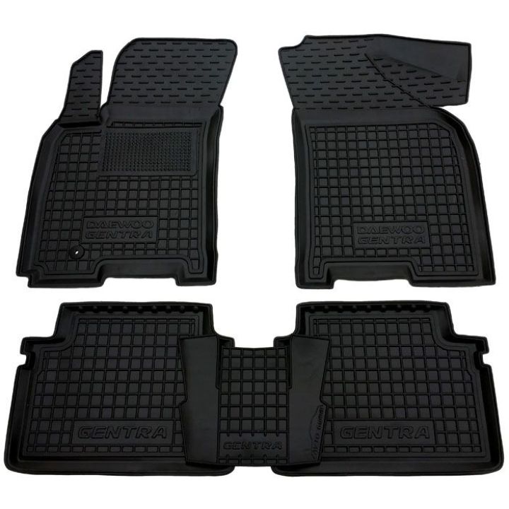 Коврики в салон для Daewoo Gentra '13-, резиновые (AVTO-Gumm)