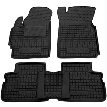 Коврики в салон для Daewoo Matiz '01-15, резиновые (AVTO-Gumm)
