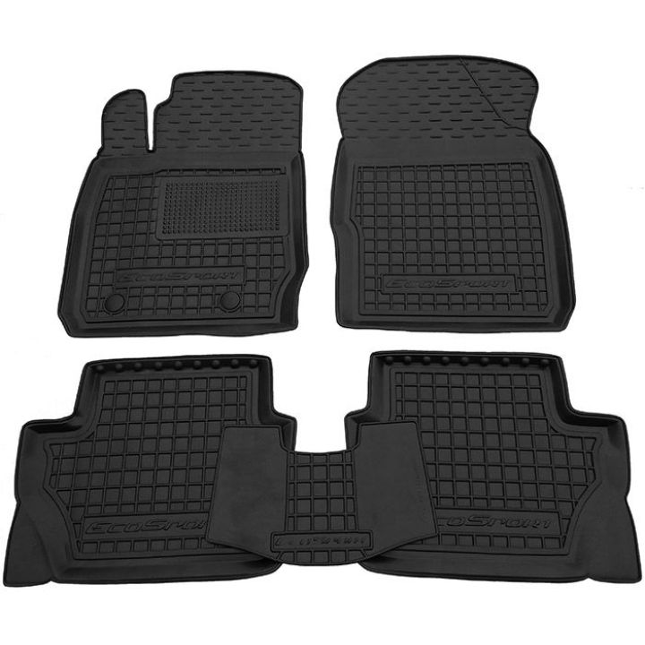 Коврики в салон для Ford Ecosport '15-, резиновые (AVTO-Gumm)