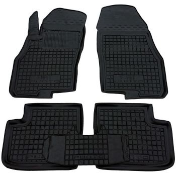 Коврики в салон для Fiat Grande Punto / Punto '05-14, резиновые (AVTO-Gumm)