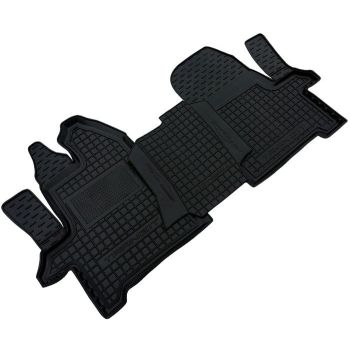 Коврики в салон для Ford Transit 2013- (1+2) резиновые, (AVTO-Gumm)