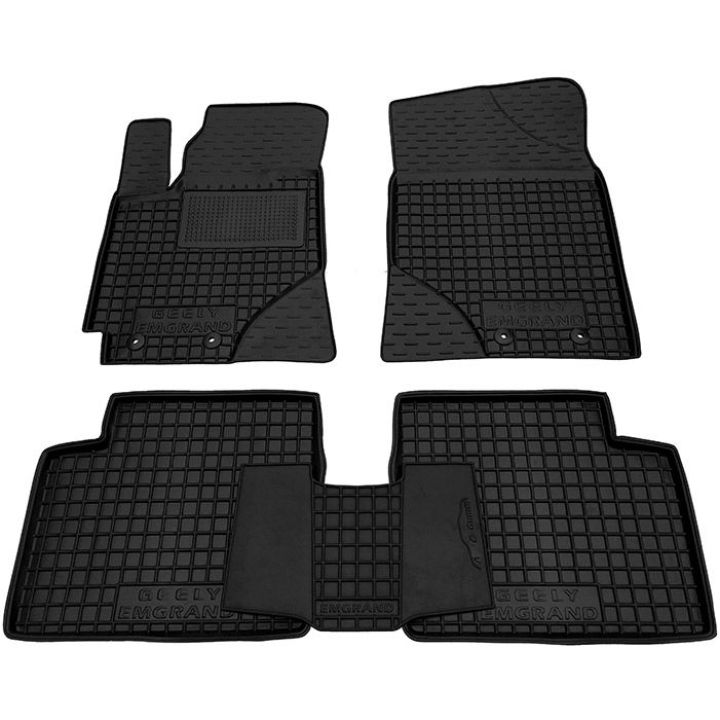 Коврики в салон для Geely Emgrand EC7 '11-, резиновые (AVTO-Gumm)