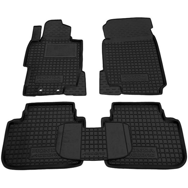 Коврики в салон для Honda Accord 2003-, резиновые (AVTO-Gumm)