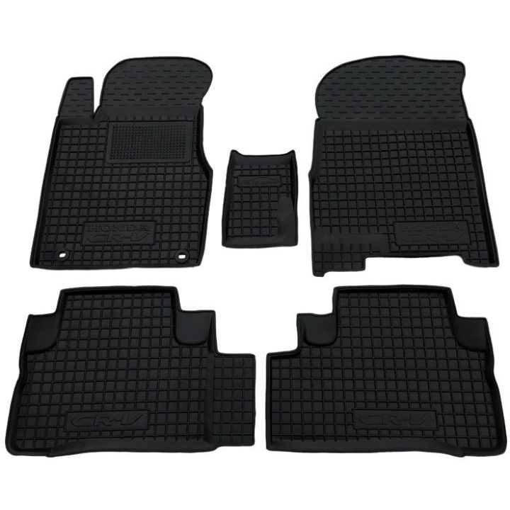 Коврики в салон для Honda CR-V 2007-, резиновые (AVTO-Gumm)
